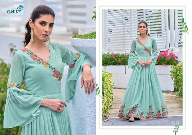Vamika Sofiyan Festive Wear Wholesale Gown Collection